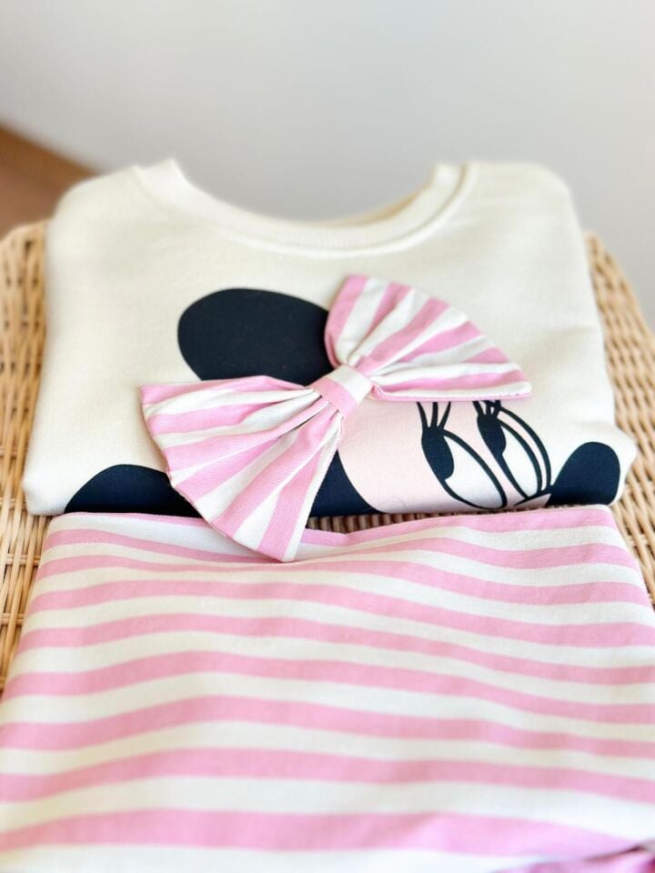 Minnie Baskılı Takım