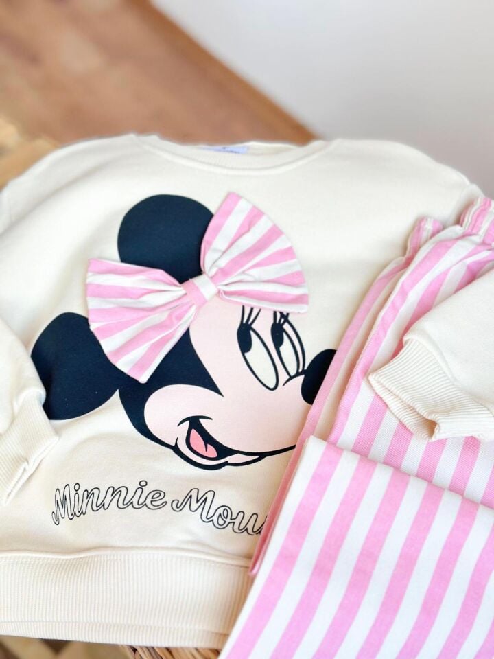 Minnie Baskılı Takım