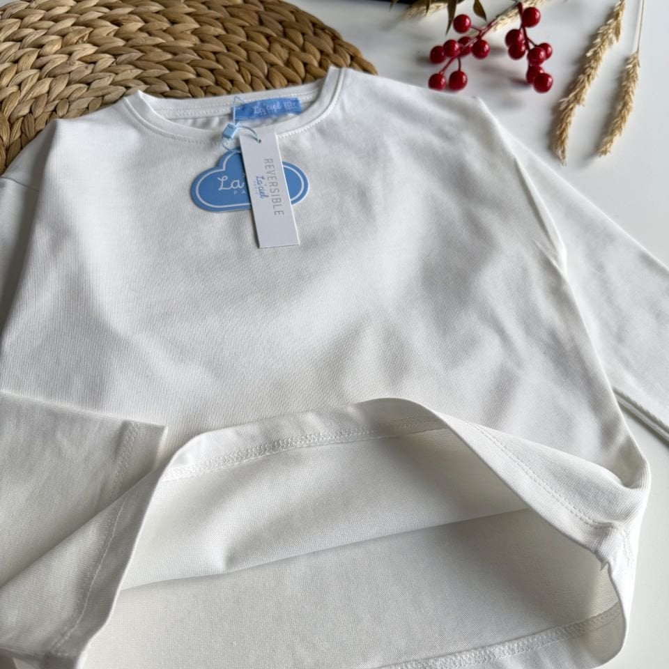 Beyaz basic Beyaz Tshirt