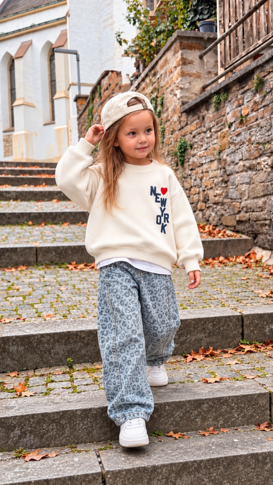 Leopar Pantolonlu Takım 9-10 YAŞ