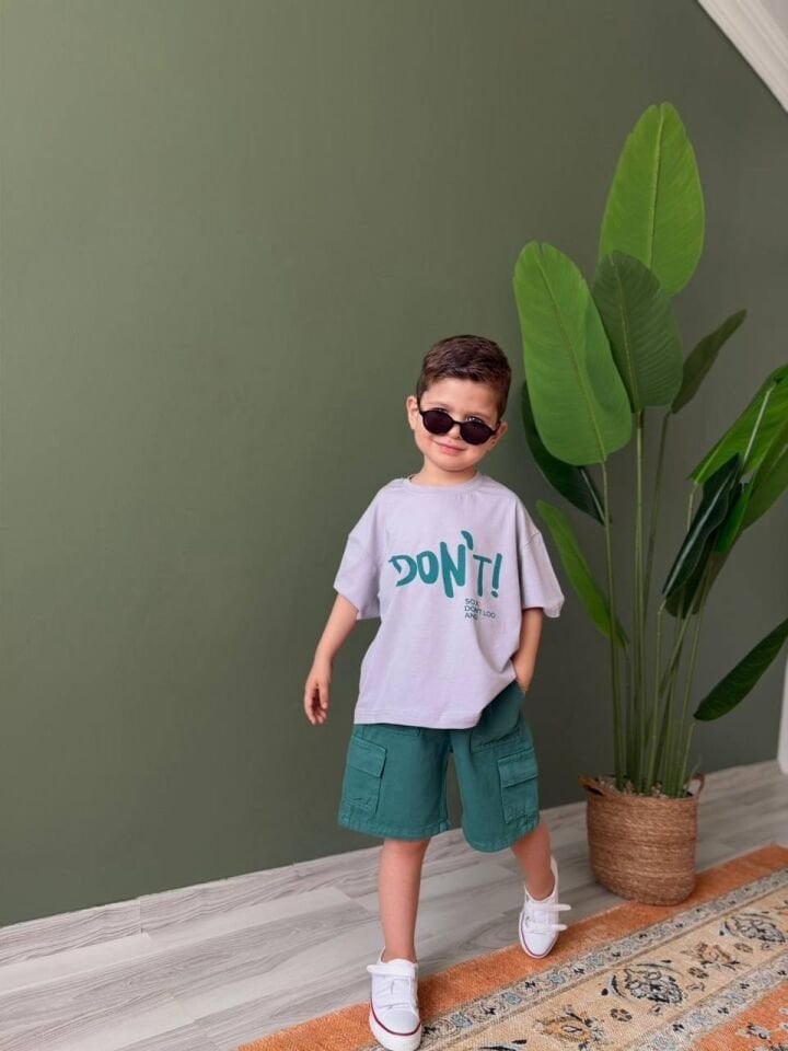 Gabardin Şortlu Takım 11-12 YAŞ