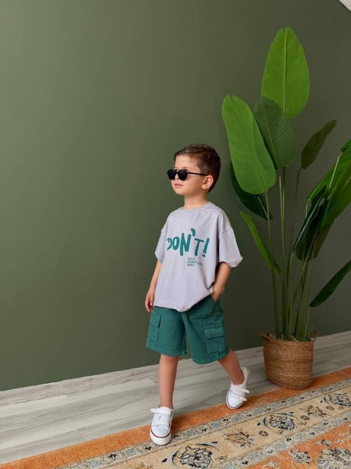 Gabardin Şortlu Takım 11-12 YAŞ