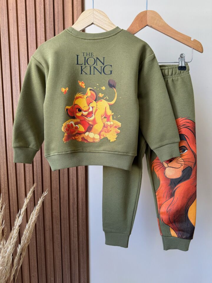 Lion King Baskılı Takım