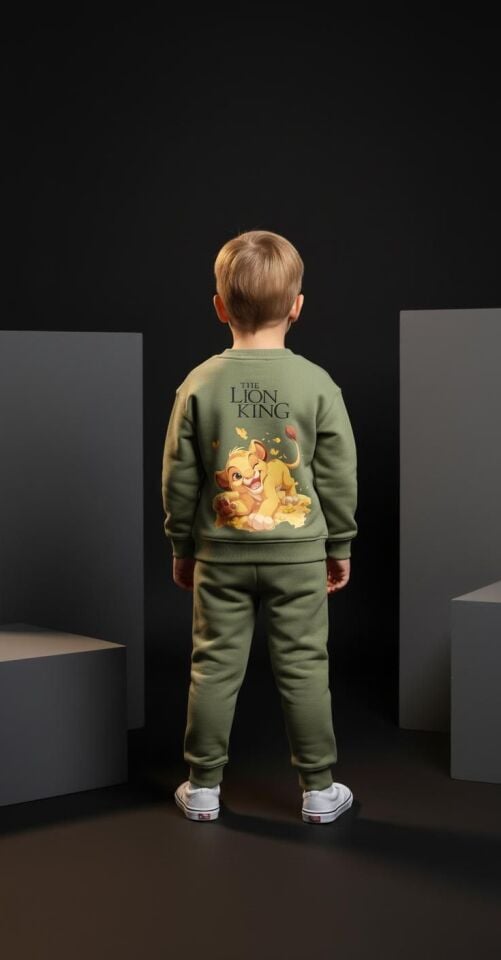Lion King Baskılı Takım