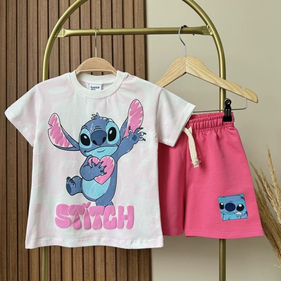 Stitch Pembe Takım