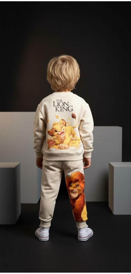 Lion King Baskılı Takım