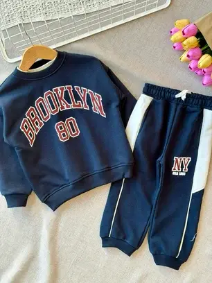 Brooklyn Lacivert Takım 6-7 YAŞ