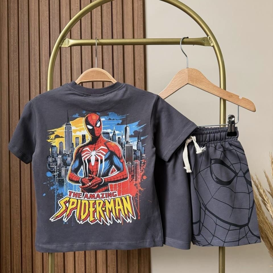 Spiderman Baskılı Takım