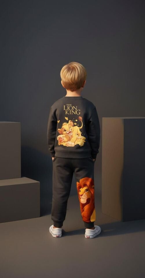 Lion King Baskılı Takım