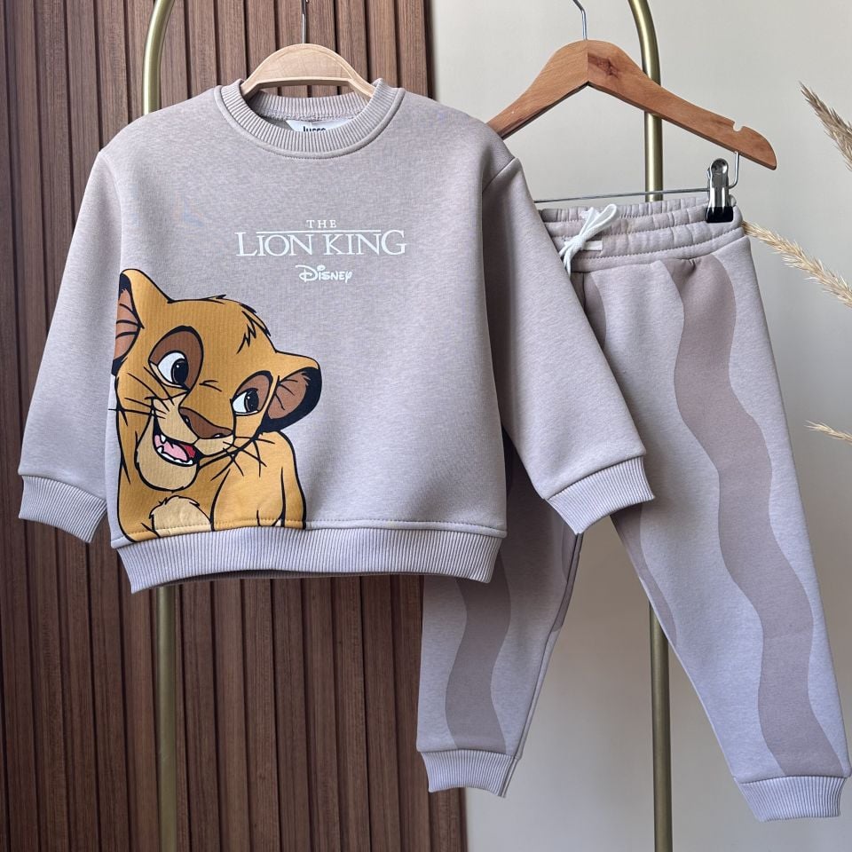 Şardonlu Vizon Lion King Takım