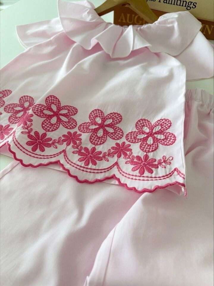 Pembe Çiçekli Takım 7-8 YAŞ