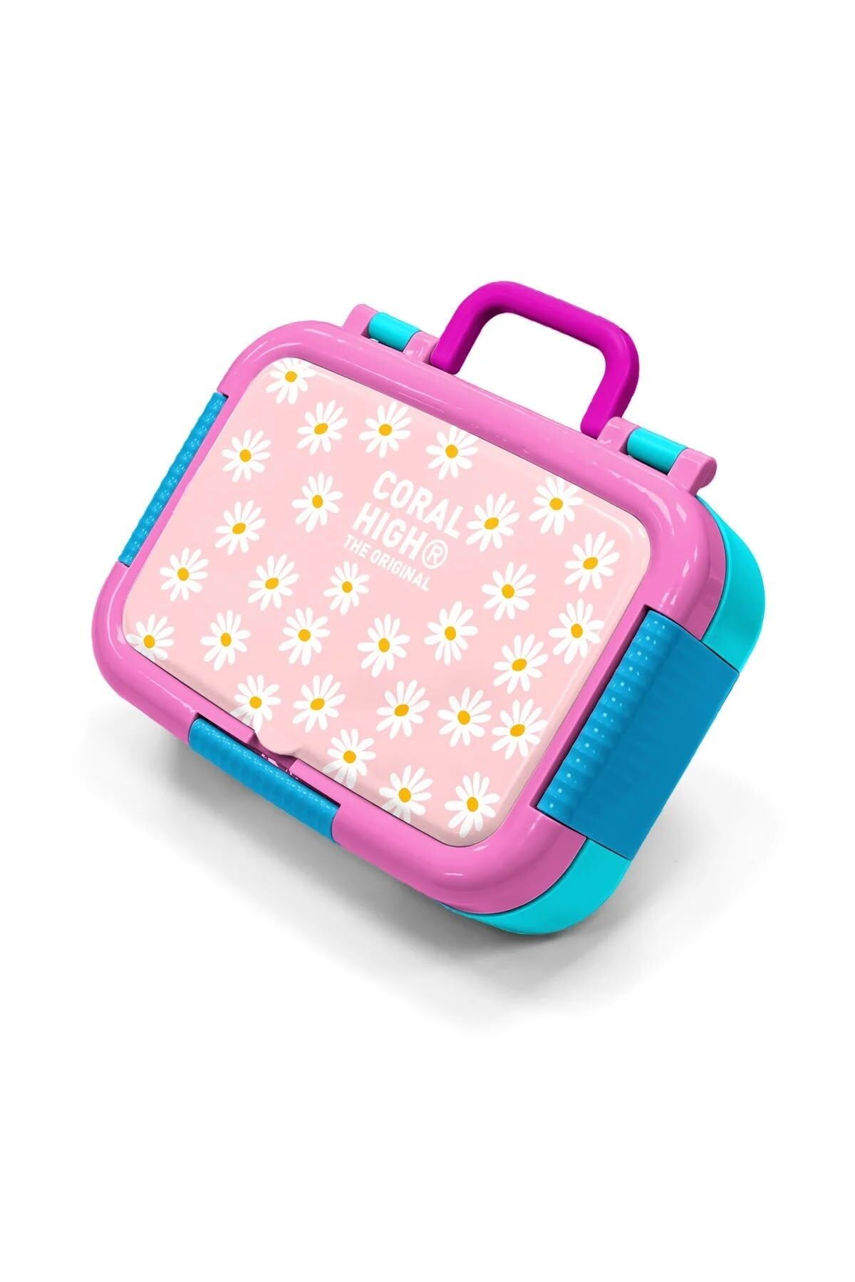 Coral High Kids Papatya Desenli Paslanmaz Çelik Beslenme Kabı 39124 Adet