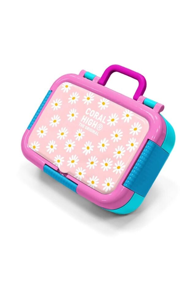 Coral High Kids Papatya Desenli Paslanmaz Çelik Beslenme Kabı 39124 Adet