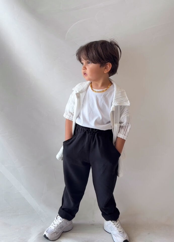 Dantel Gömlekli 3'lü Set 9-10 YAŞ