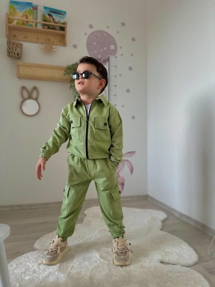 Gabardin Kumaş 3'lü Set