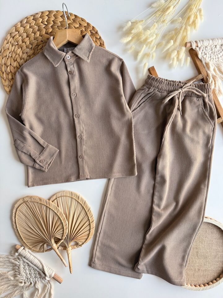 Kadife Fitilli Takım  9-10 YAŞ