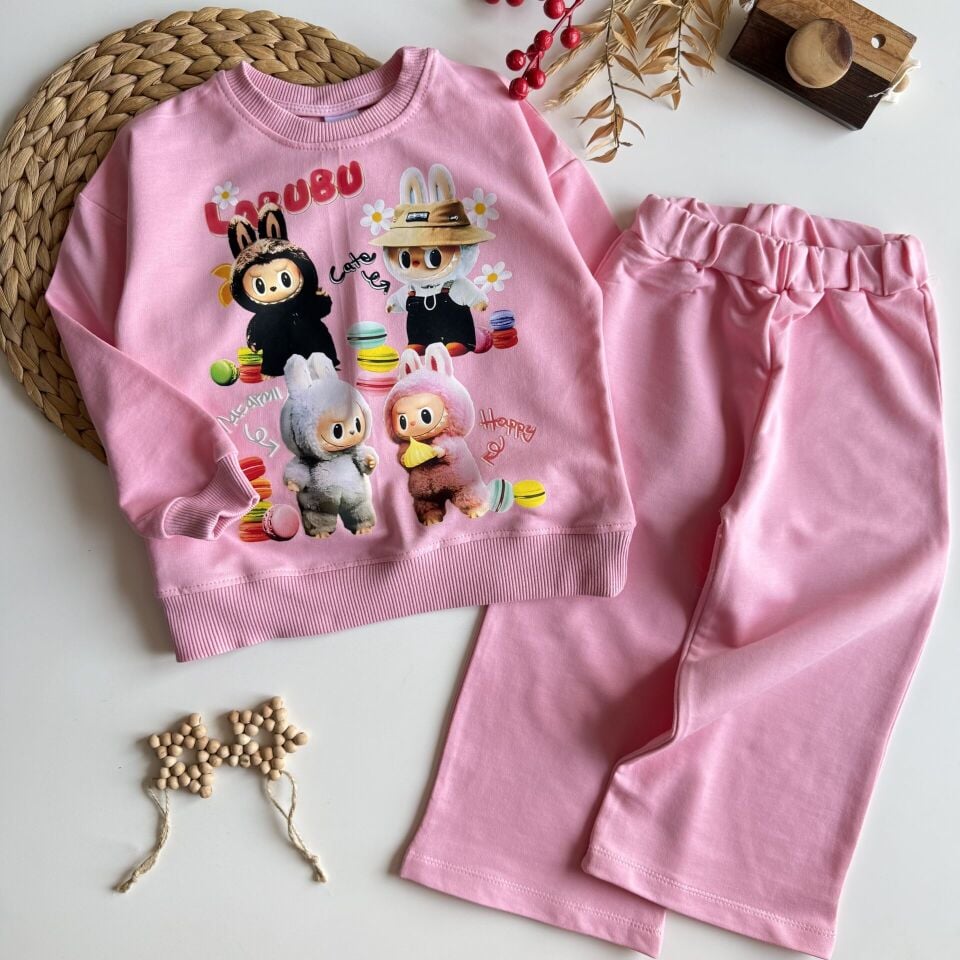 Labubu Baskılı Takım 7-8 YAŞ