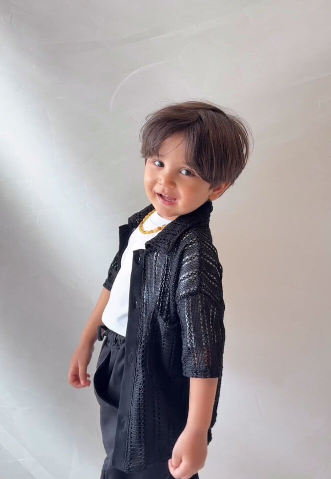 Dantel Gömlekli 3'lü Set 9-10 YAŞ