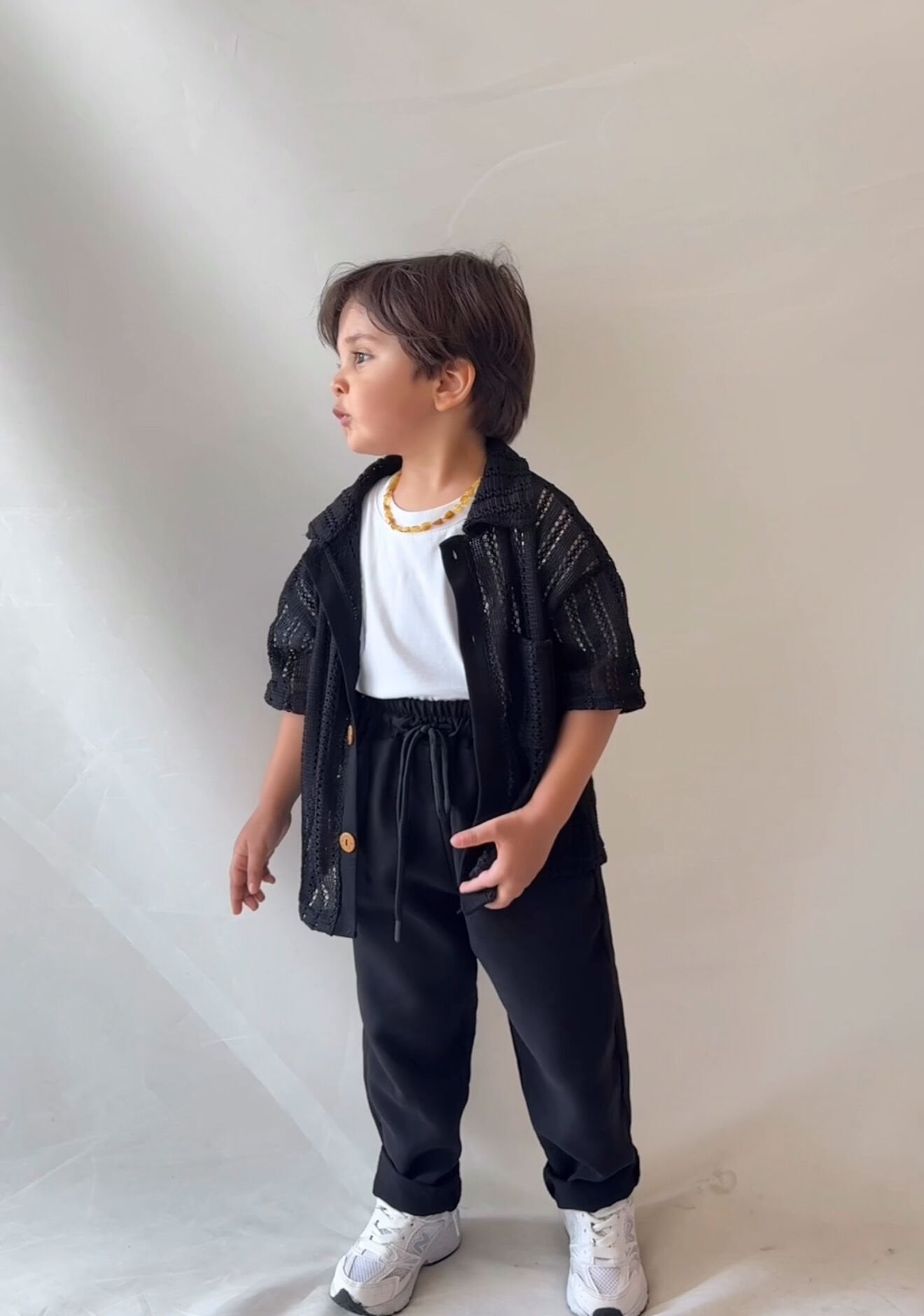 Dantel Gömlekli 3'lü Set 9-10 YAŞ