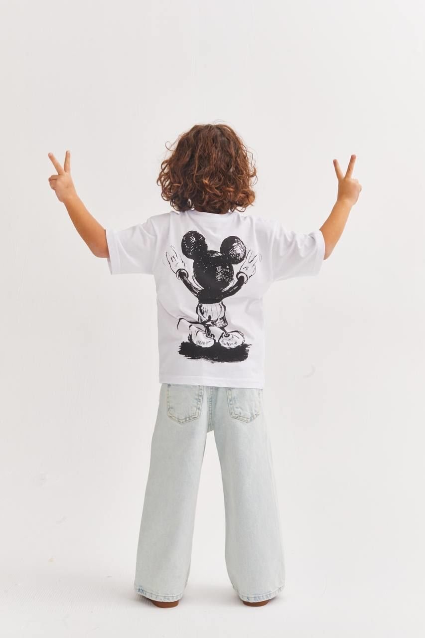 Mickey Baskılı İkili Takım