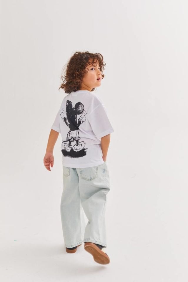 Mickey Baskılı İkili Takım