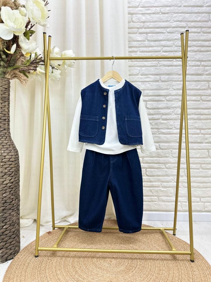 Laciel Yelekli Lacivert Takım 6-7 YAŞ