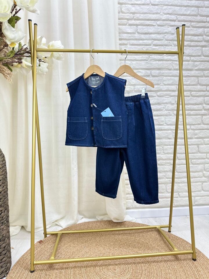 Laciel Yelekli Lacivert Takım 6-7 YAŞ