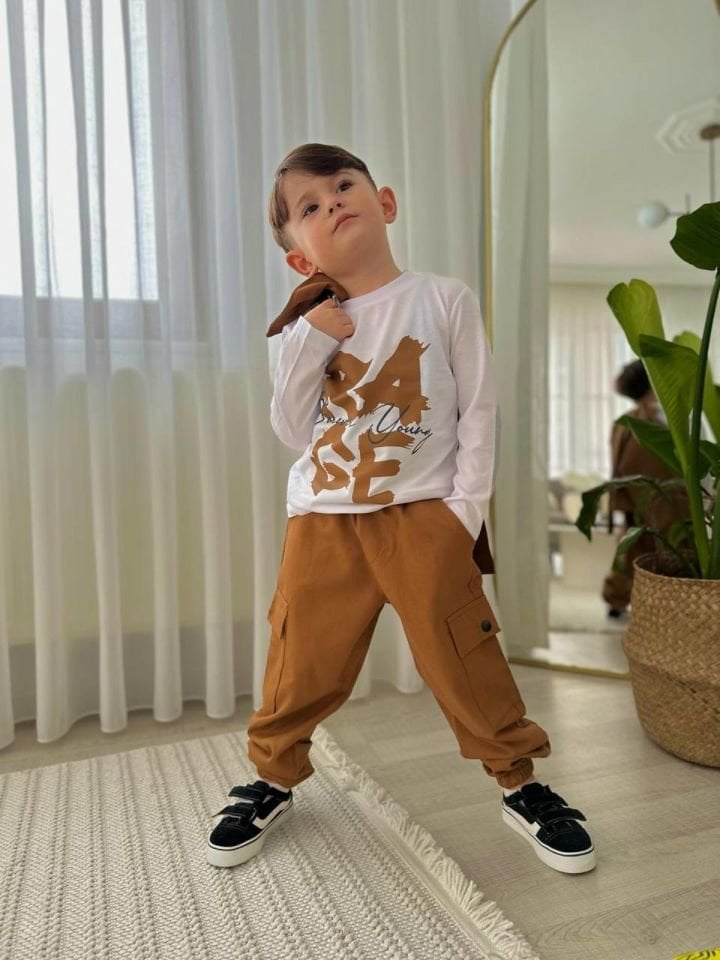 Gabardin Kahve 3'lü Set