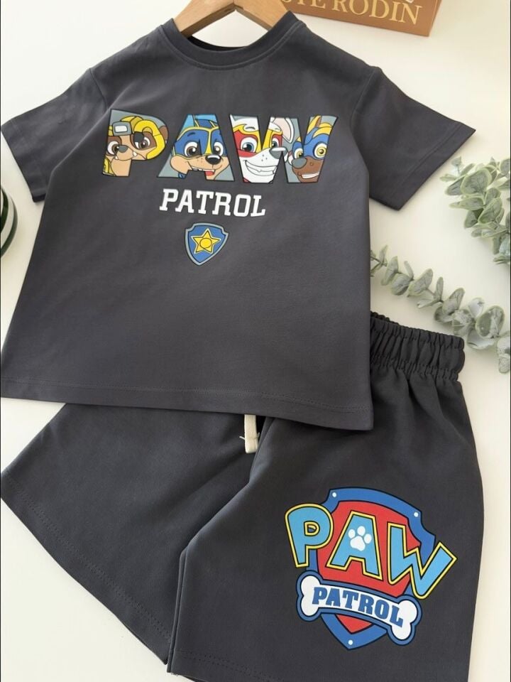 Paw Petrol Antrasit Takım 5-6 YAŞ