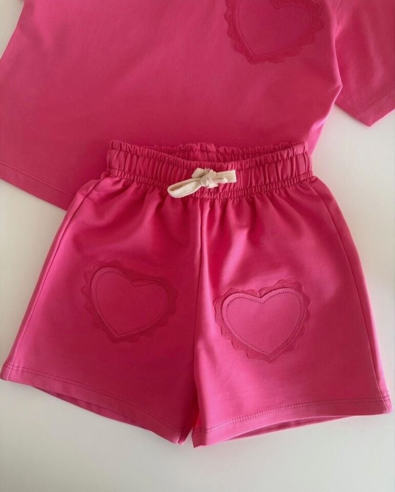 Kalpli Fuşya Takım 7-8 YAŞ