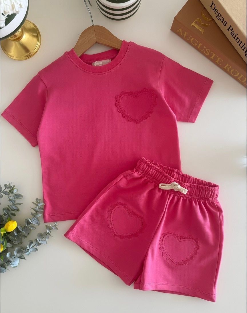 Kalpli Fuşya Takım 7-8 YAŞ