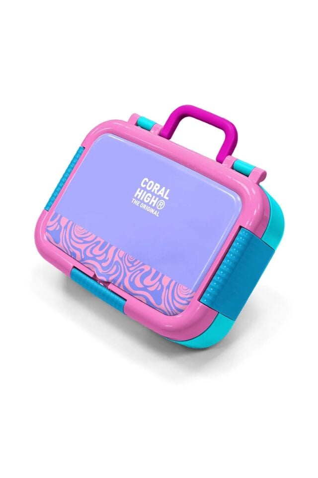 Coral High Kids Milka Geometrik Desenli Paslanmaz Çelik Beslenme Kabı 39127 Adet