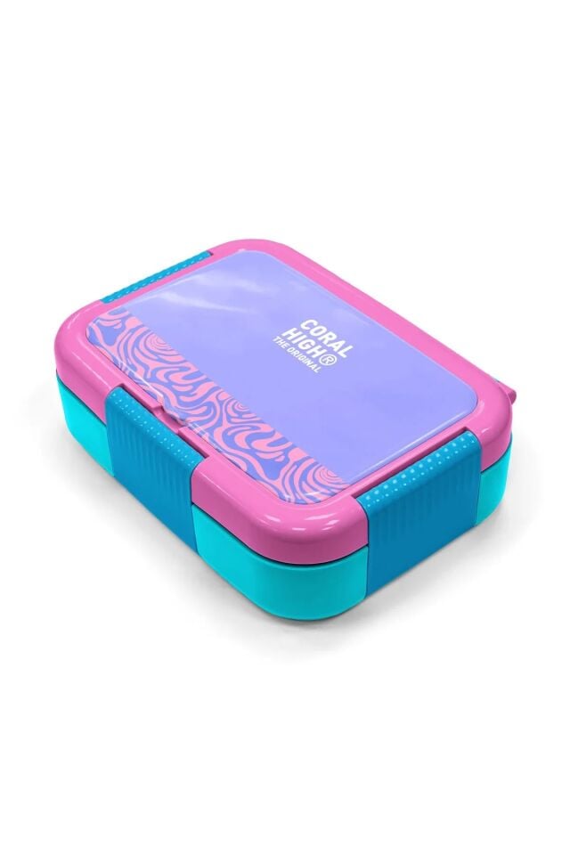 Coral High Kids Milka Geometrik Desenli Paslanmaz Çelik Beslenme Kabı 39127 Adet