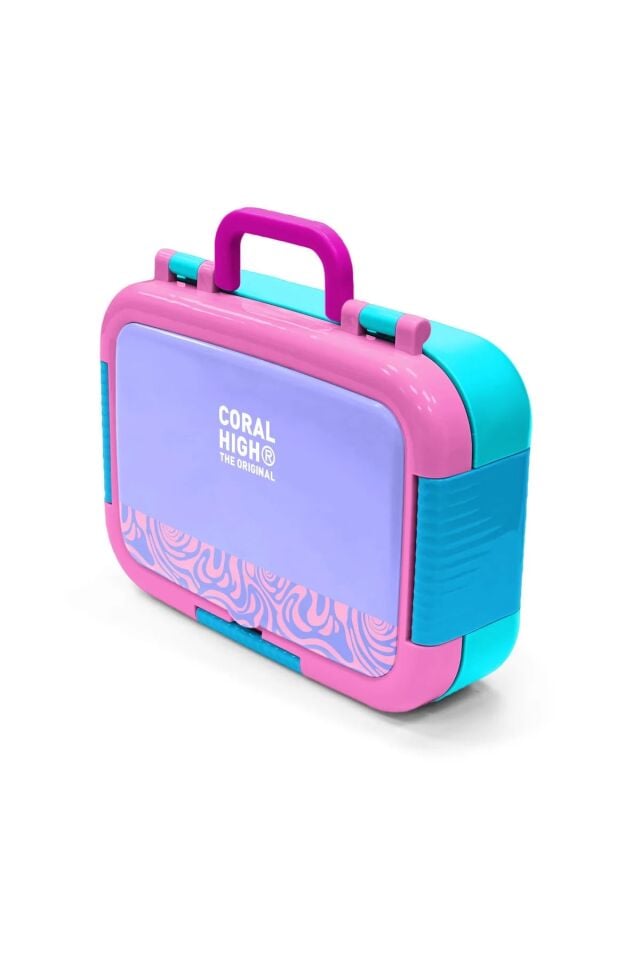 Coral High Kids Milka Geometrik Desenli Paslanmaz Çelik Beslenme Kabı 39127 Adet