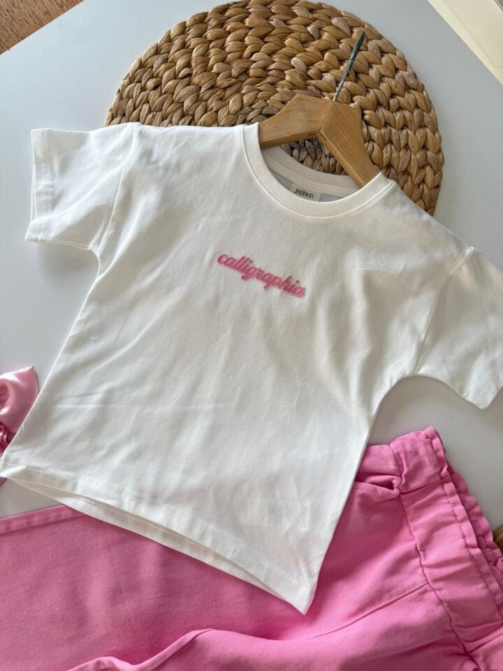 Pembe Denim 3'lü Takım 11-12 YAŞ