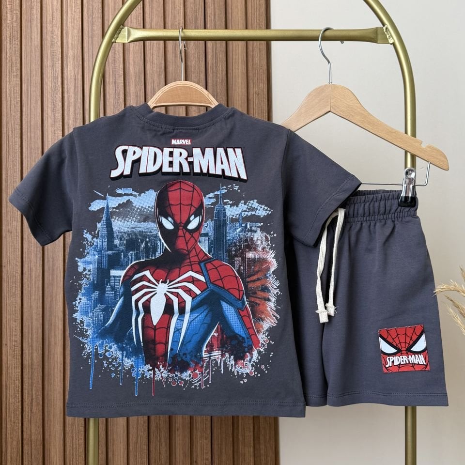 Spiderman Baskılı takım