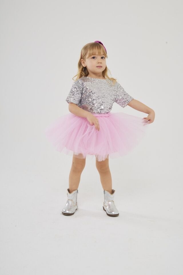 Pullu - Tütü Etekli Takım 5-6 YAŞ