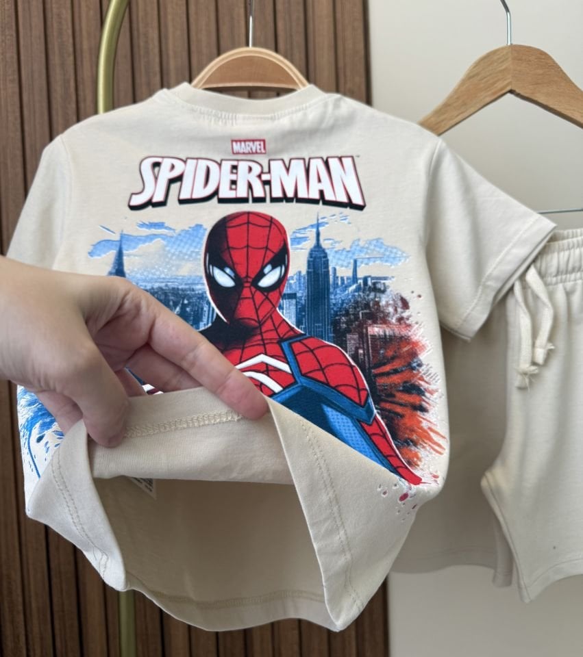Spiderman Baskılı takım