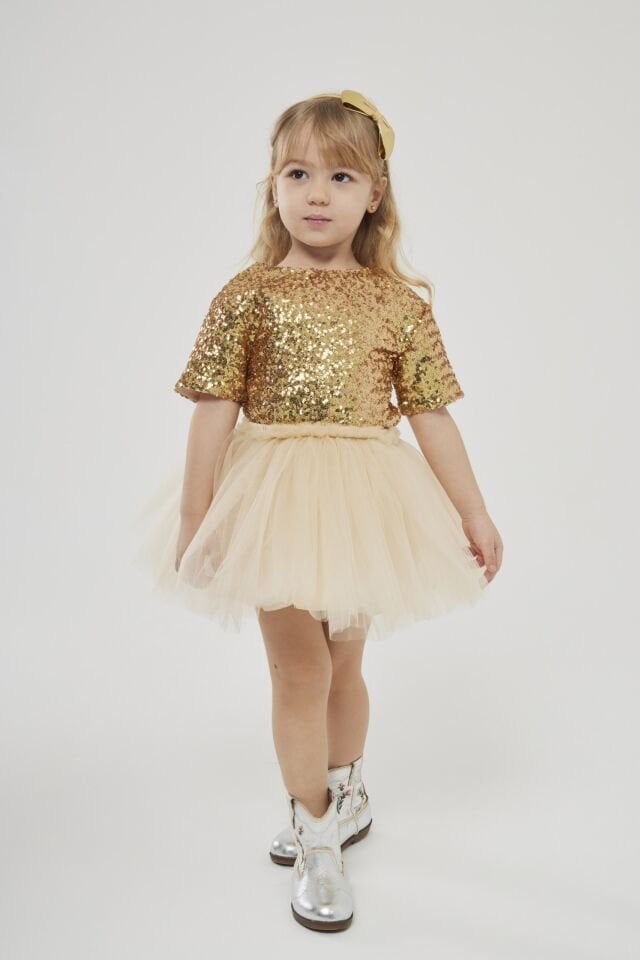 Pullu - Tütü Etekli Takım 5-6 YAŞ