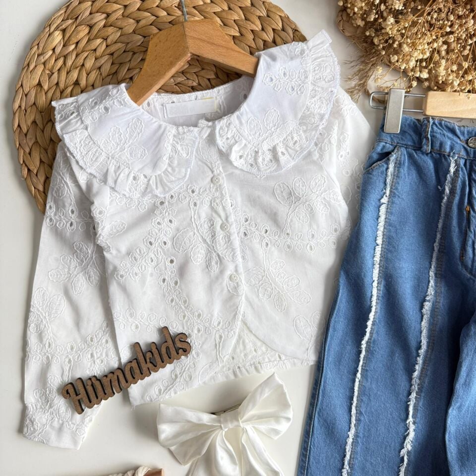 Denim Gömlekli Takım 4-5 YAŞ