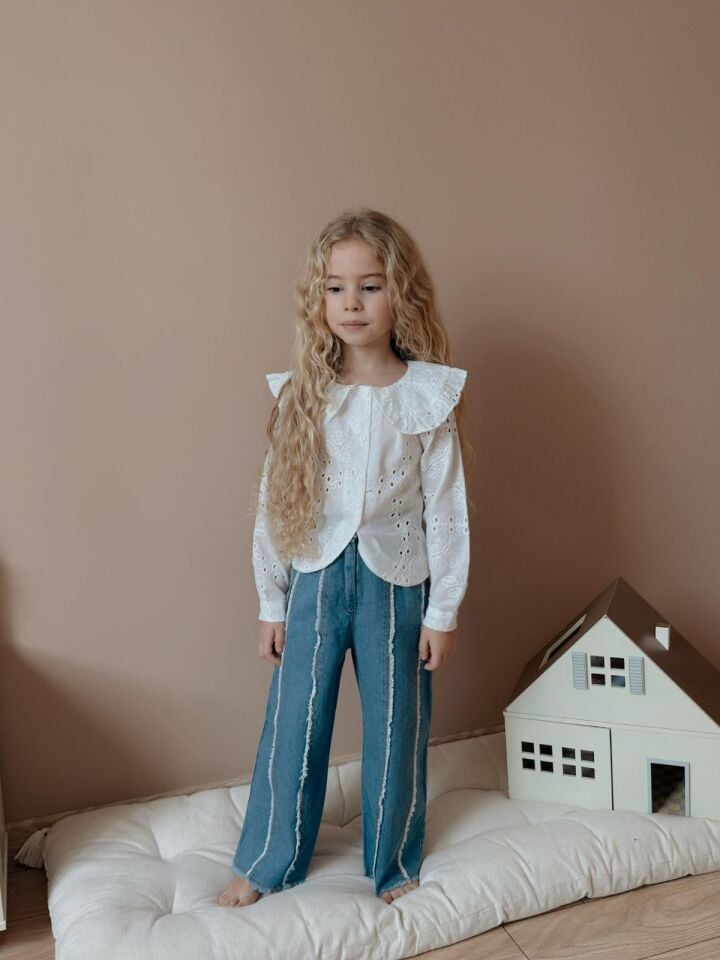 Denim Gömlekli Takım 4-5 YAŞ