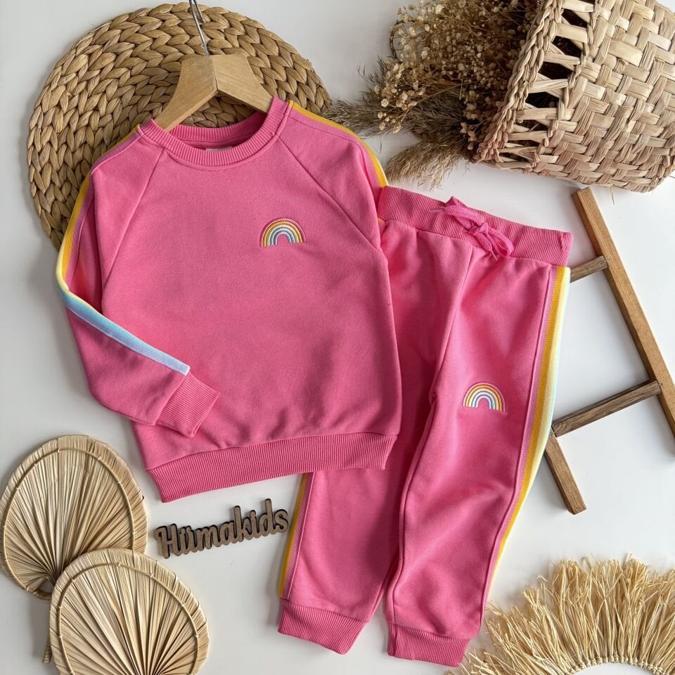 Gökkuşağı İşlemeli Takım 9-10 YAŞ