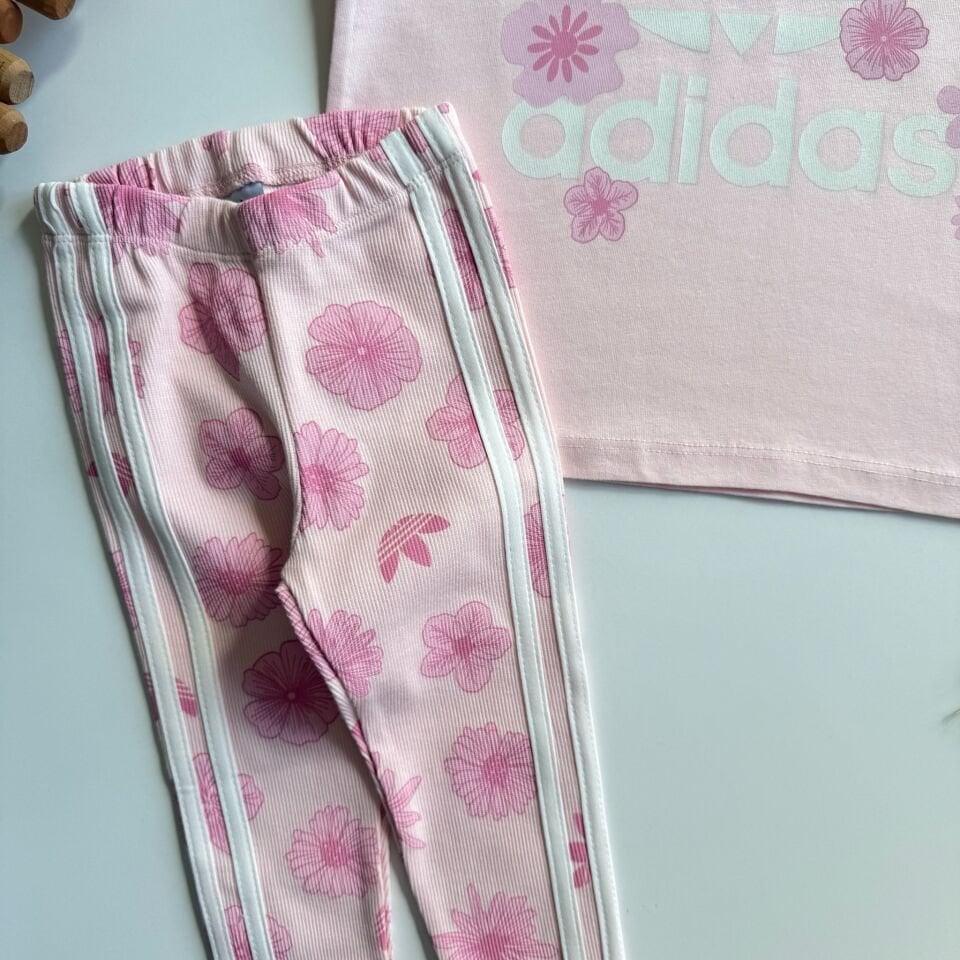 Ads Çicekli Pembe Takım 2-3 YAŞ