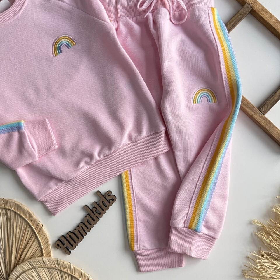 Gökkuşağı İşlemeli Takım 9-10 YAŞ