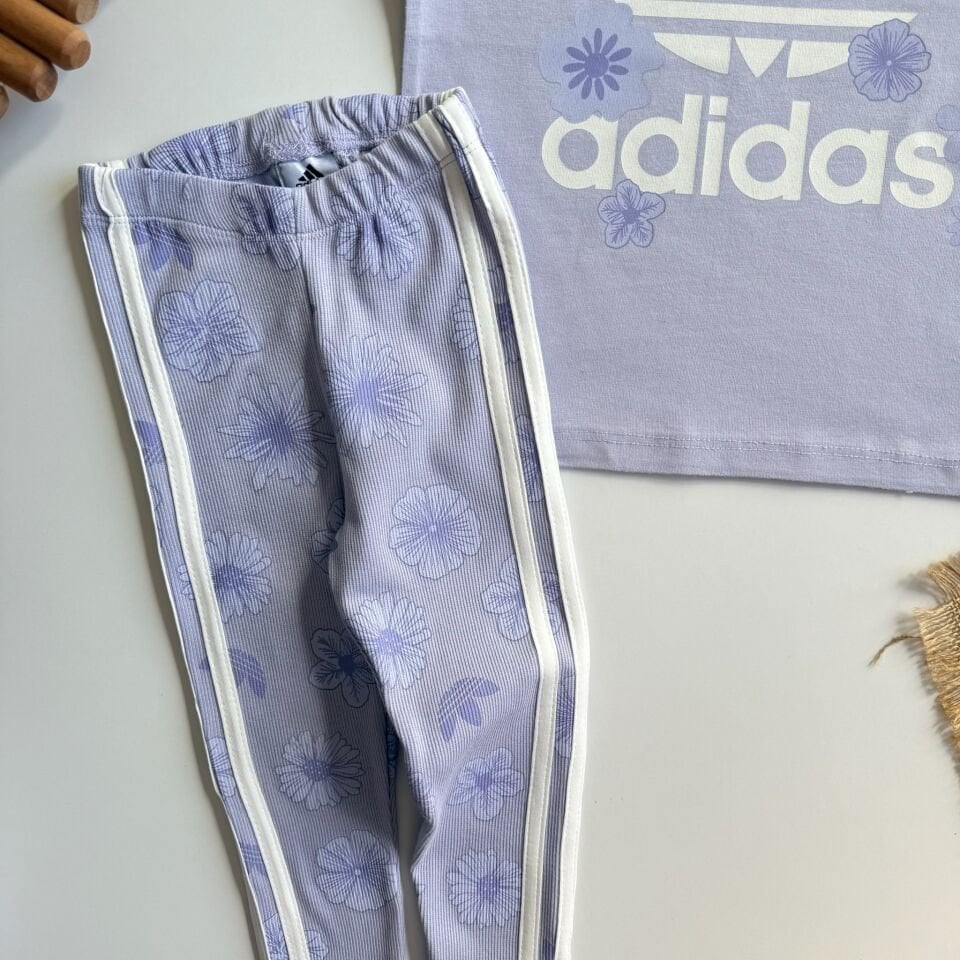 Ads Çicekli Lila Takım 7-8 YAŞ