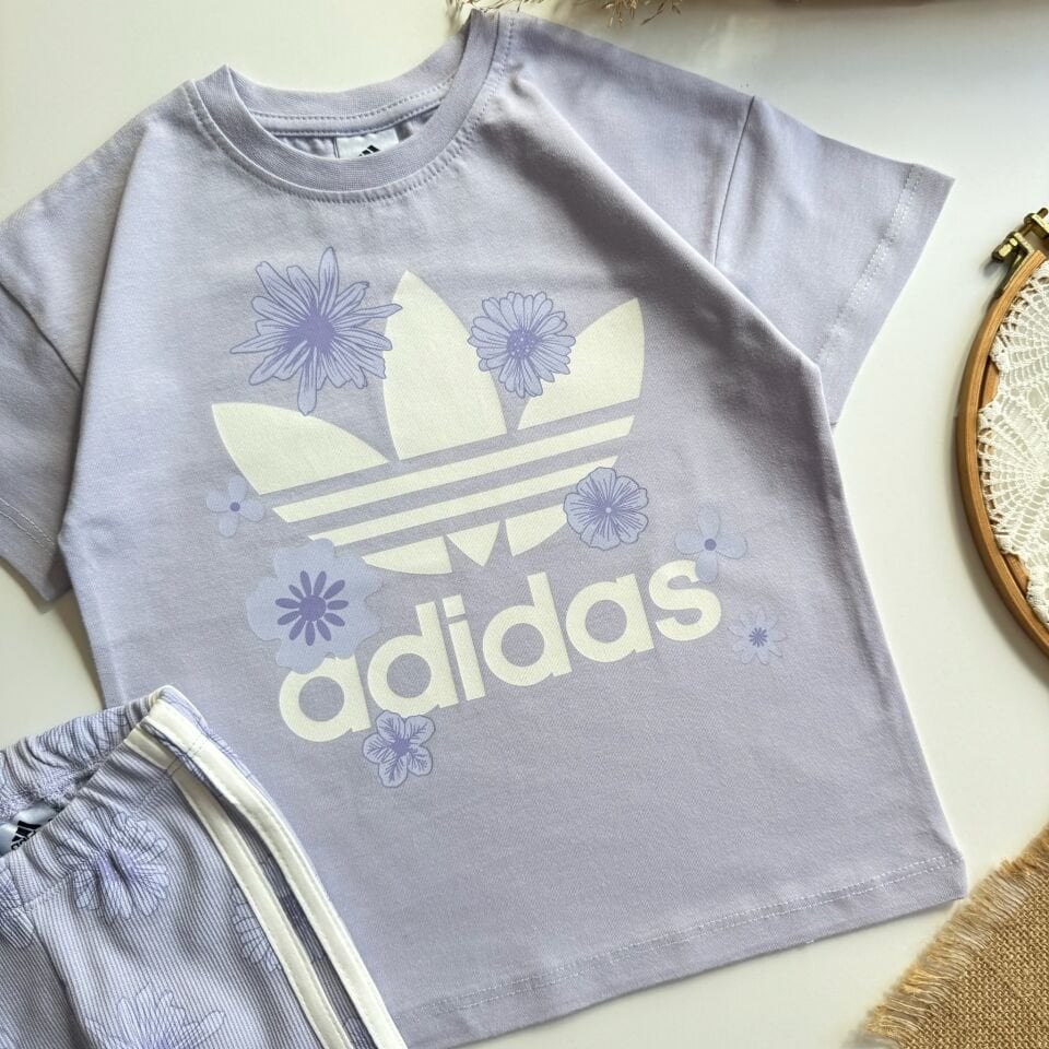 Ads Çicekli Lila Takım 7-8 YAŞ