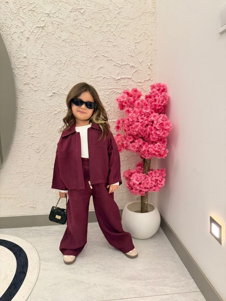 Mürdüm Modal Kumaş Takım 3-4 YAŞ