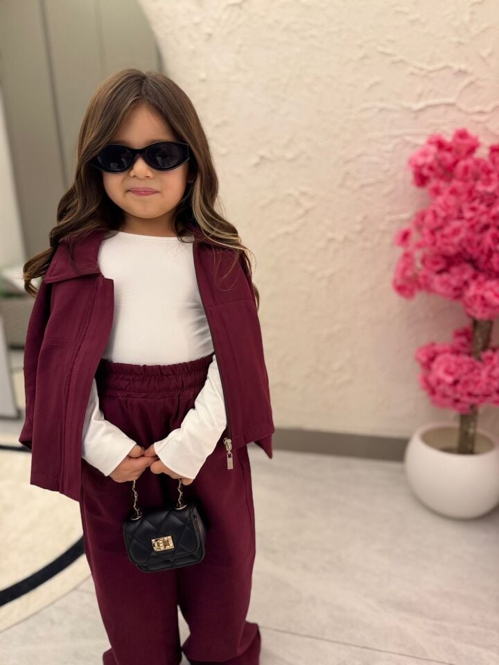 Mürdüm Modal Kumaş Takım 3-4 YAŞ