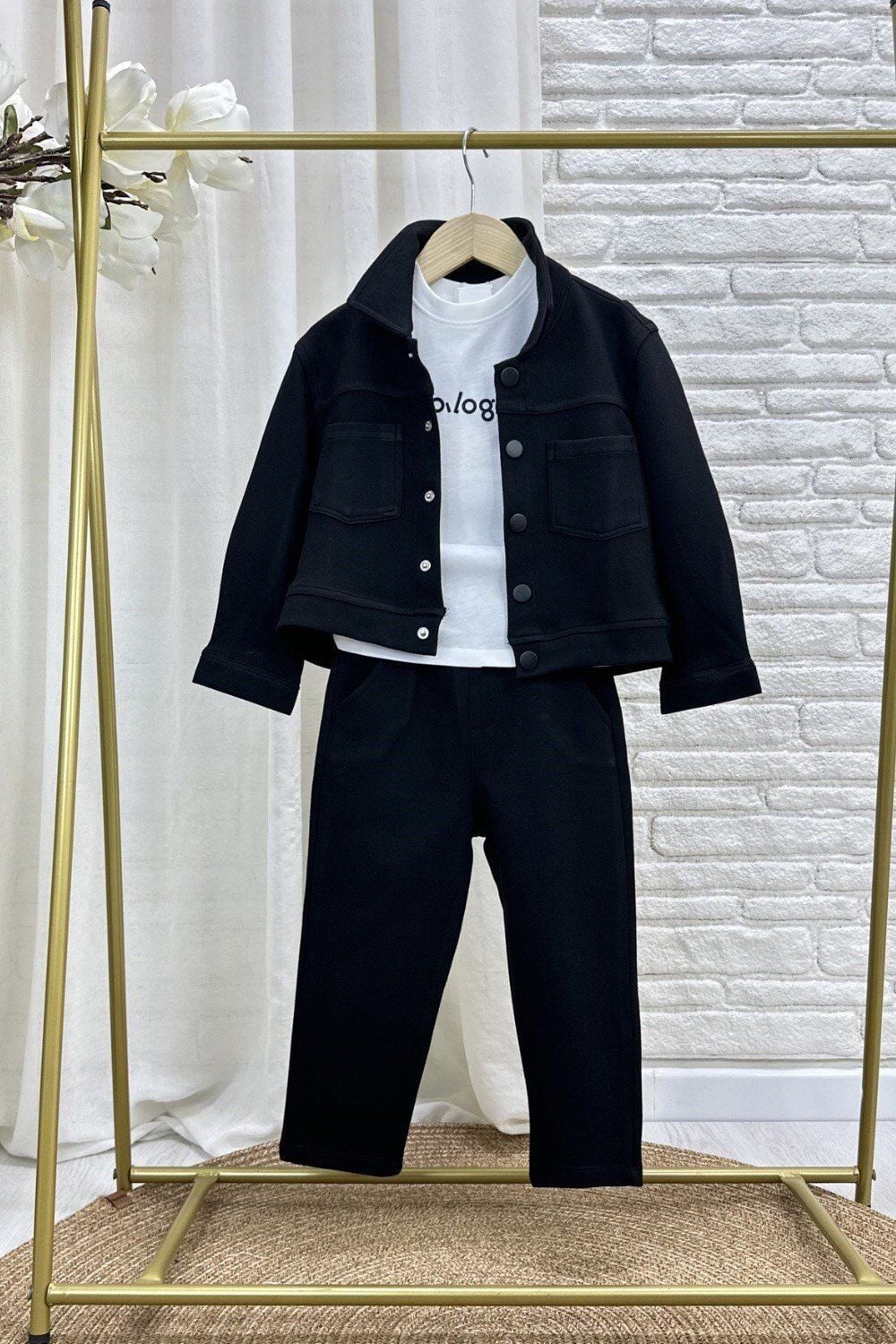 3'lü Gofre Kumaş Takım 1-2 YAŞ