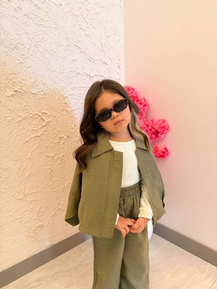 Haki dokuma Kumaş Takım 9-10 YAŞ